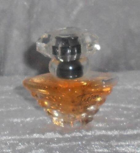 Mooie parfum mini -  Lancome tresor vapo, Ophalen of Verzenden, Zo goed als nieuw, Miniatuur, Gevuld