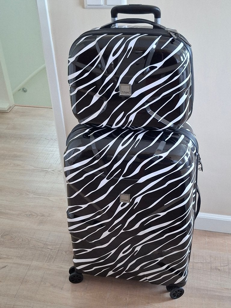 Titan Beautycase pepper, Sieraden, Tassen en Uiterlijk, Beautycases, Ophalen, Zo goed als nieuw, Overige kleuren, Hardcase