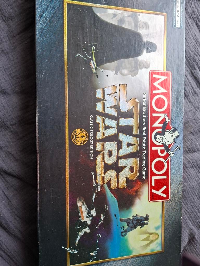 Monopoly Star Wars Classic Trilogy Edition Bordspel, Hobby en Vrije tijd, Gezelschapsspellen | Bordspellen, Vijf spelers of meer