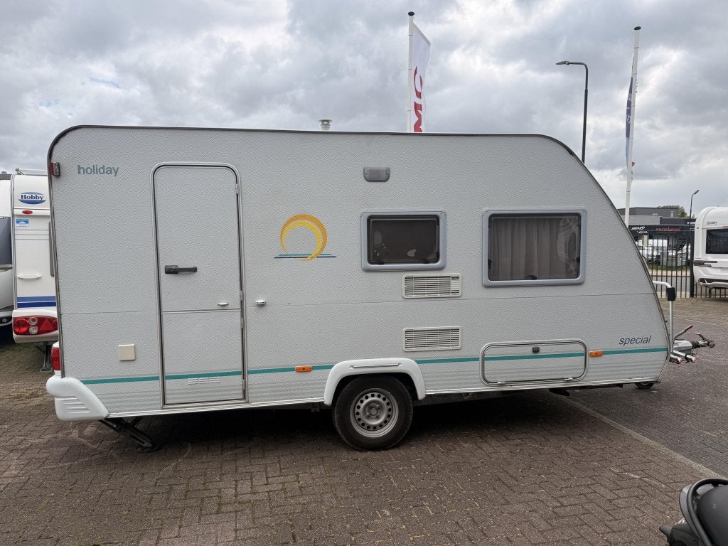 Eifelland Holiday Special 415 TMF Lichtgewicht met luifel, Overige typen, Bedrijf, Treinzit, 750 - 1000 kg