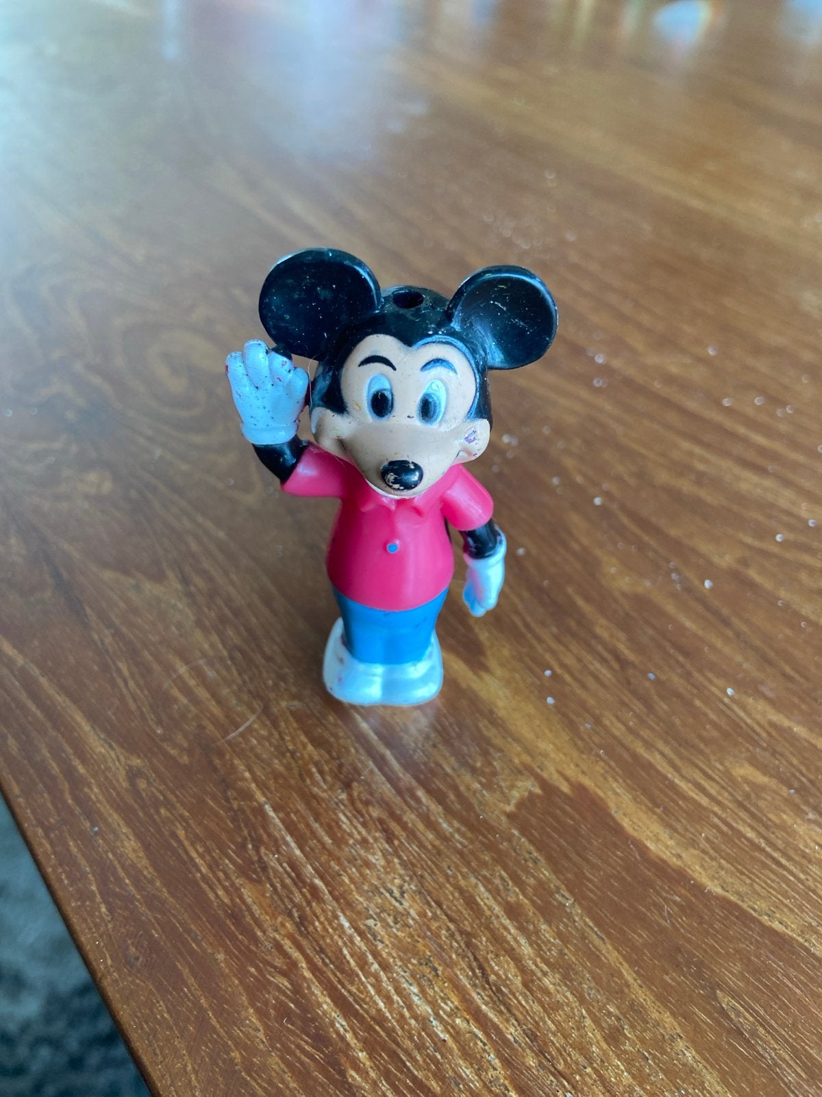 Vintage Mickey Mouse Figuur - Speelgoed, Ophalen of Verzenden, Gebruikt, Jongen of Meisje