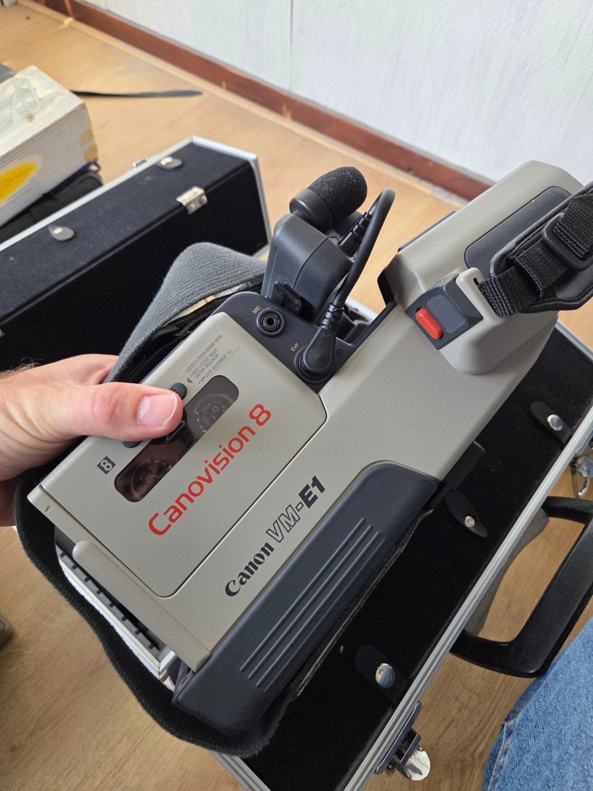 Canon Canovision VM-E1 8mm Videocamera met accessoires, Ophalen of Verzenden, 8mm, Camera