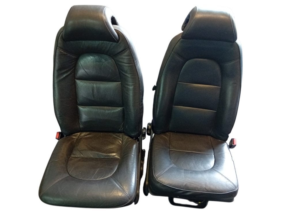 Grijs leder interieur Saab 900 classic cabriolet., Ophalen, Gebruikt, Saab