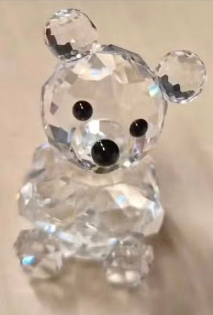 Swarovski beertje, Ophalen of Verzenden, Zo goed als nieuw, Figuurtje
