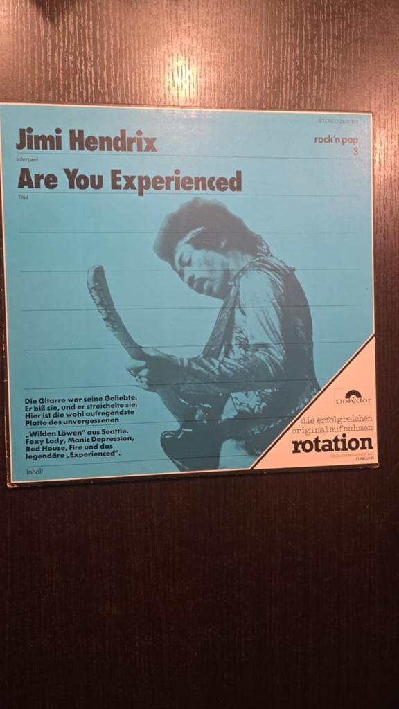 Jimi Hendrix - Are You Experienced (Polydor Rotation LP), Cd's en Dvd's, Vinyl | Rock, Gebruikt, Originele persing, Ophalen of Verzenden