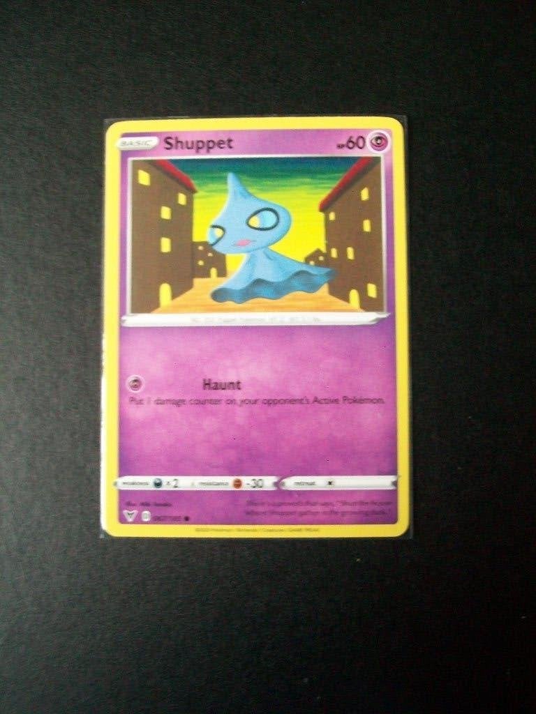 4252. Nieuwe Pokemon kaart SHUPPET HP 60 (067/185)., Verzenden, Nieuw, Losse kaart