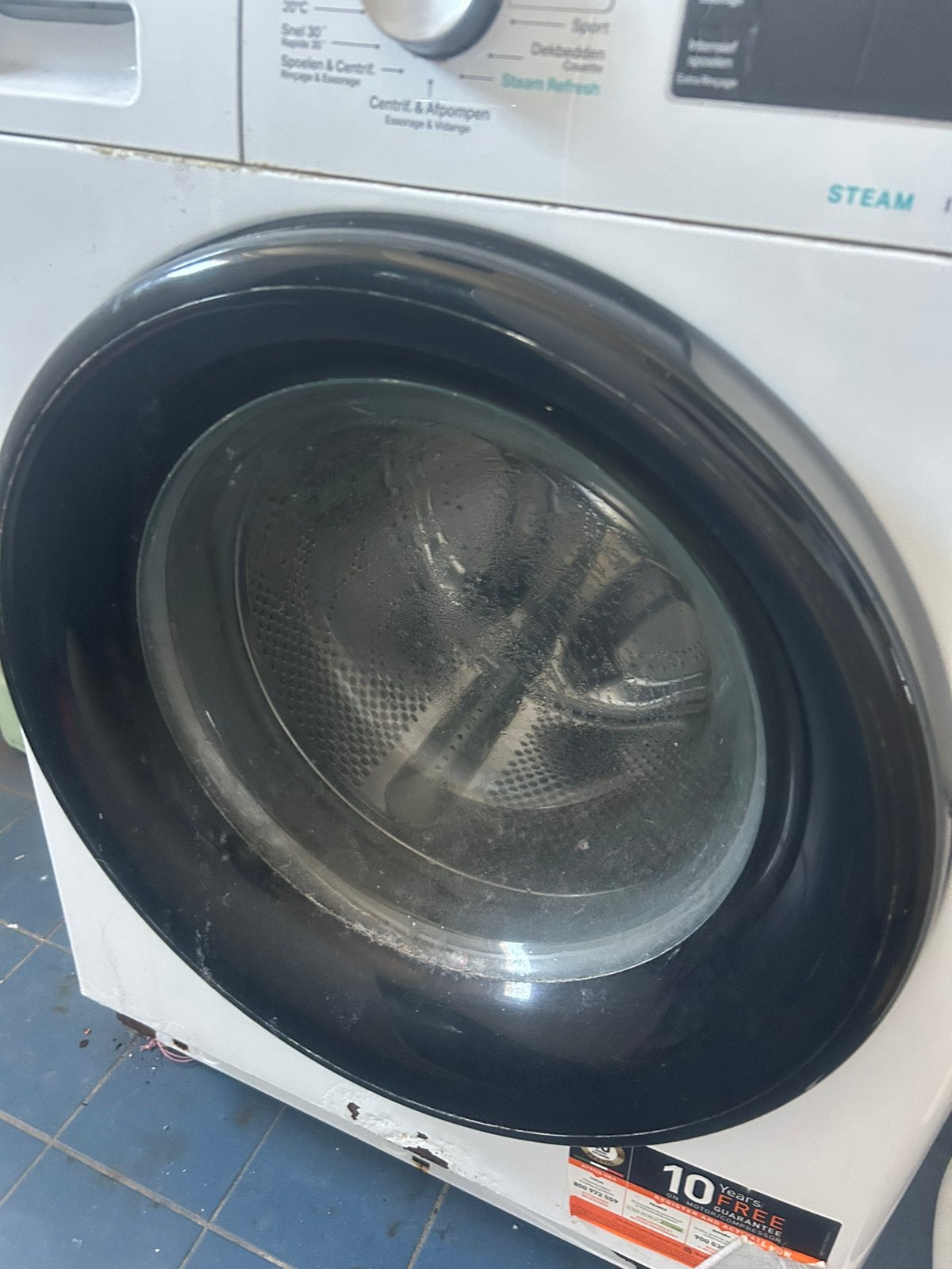 GRATIS WASMACHINE OUD IJZER, Witgoed en Apparatuur, Wasmachines, Ophalen, Zo goed als nieuw, 1200 tot 1600 toeren, 85 tot 90 cm