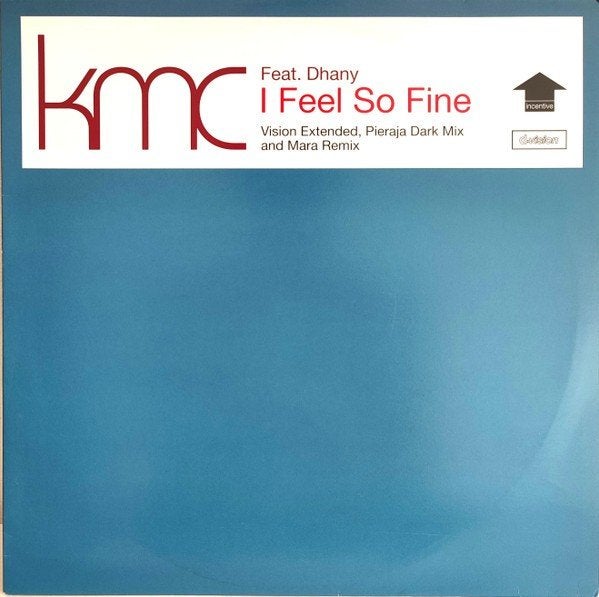 MAXI-SINGLE - KMC, Feat Dhany – I Feel So Fine, Ophalen of Verzenden, Zo goed als nieuw, EP, Dance en House
