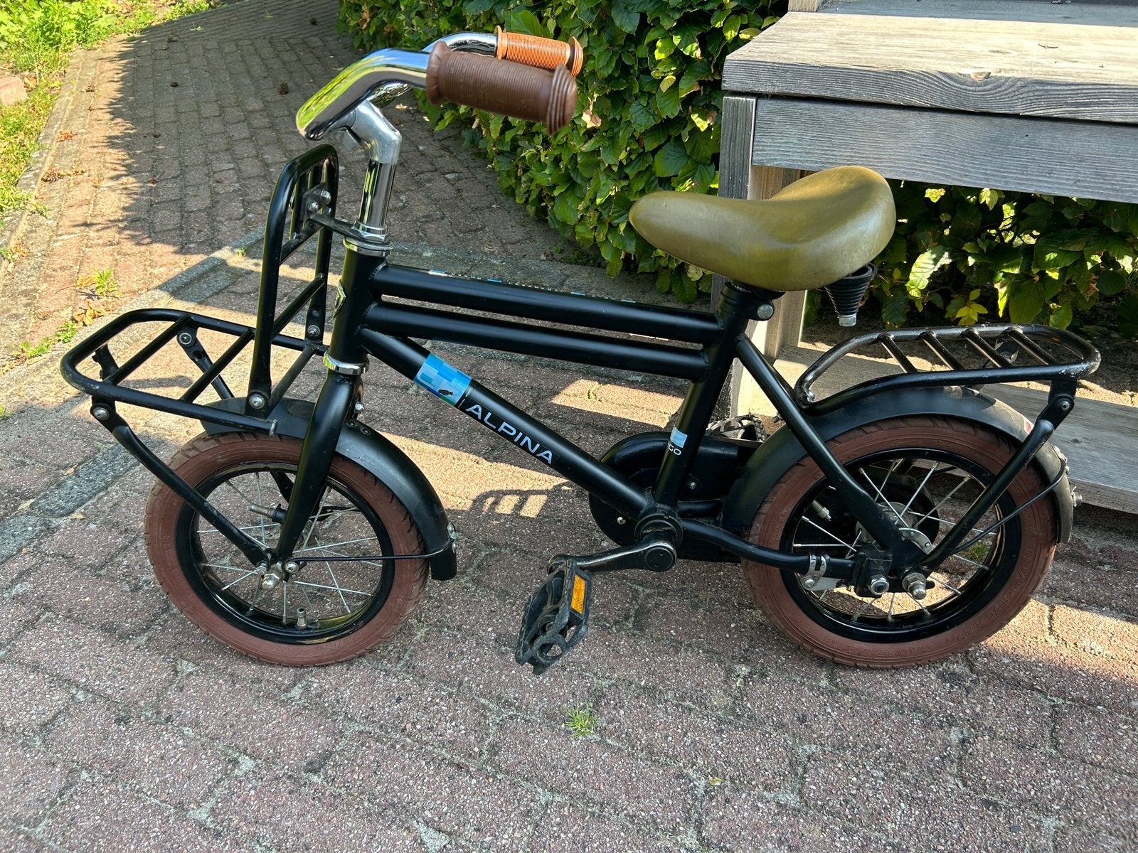 Alpina fiets 12 inch jongen, Fietsen en Brommers, Fietsen | Jongens, Ophalen, Gebruikt, 14 inch of minder