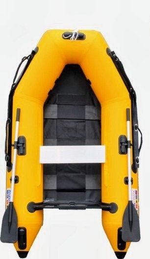 Aquaparx 230 opblaasboot geel, Ophalen, Zo goed als nieuw
