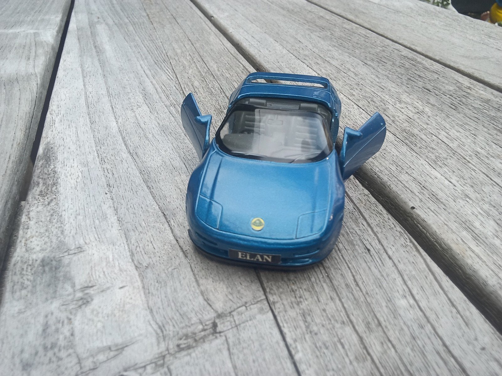 Lotus Elan Cabriolet modelauto - Blauw, Ophalen of Verzenden
