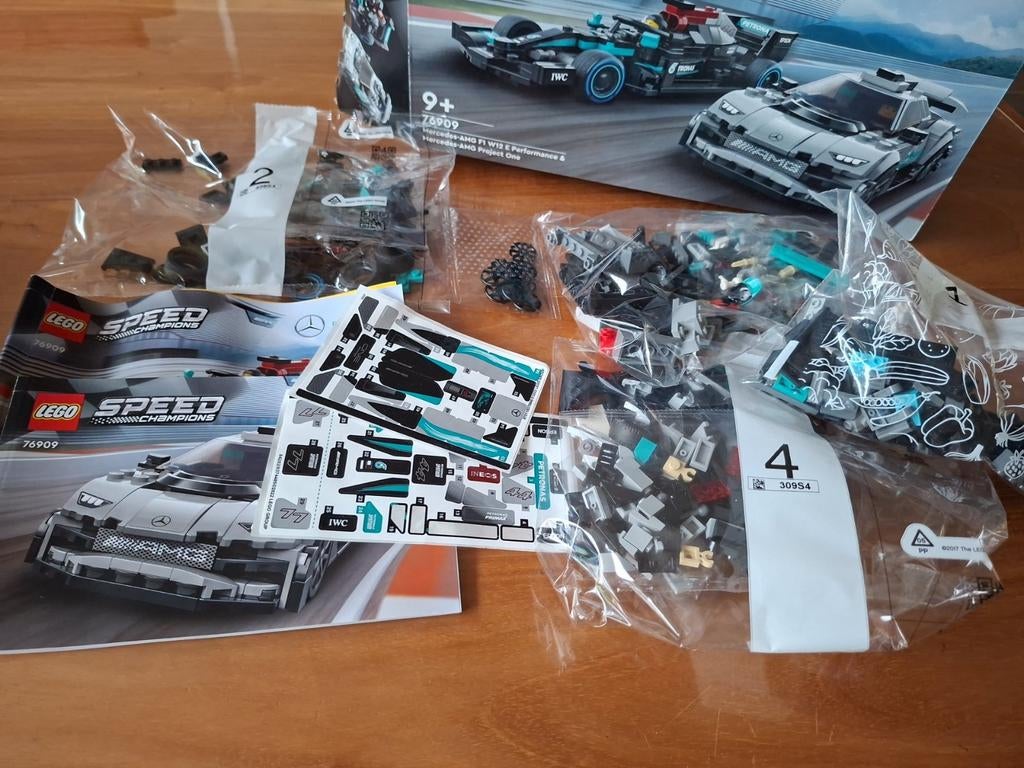Lego Speed Champions 76909 - Zo goed als nieuw, Lego, Compleet, Zo goed als nieuw, Complete set