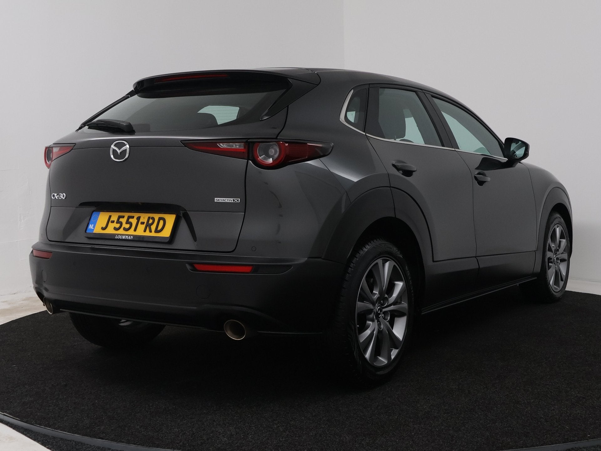 Mazda CX-30 2.0 e-SkyActiv-X M Hybrid Comfort | Stuur-/Stoel, Auto's, Stof, Gebruikt, 4 cilinders, 179 pk