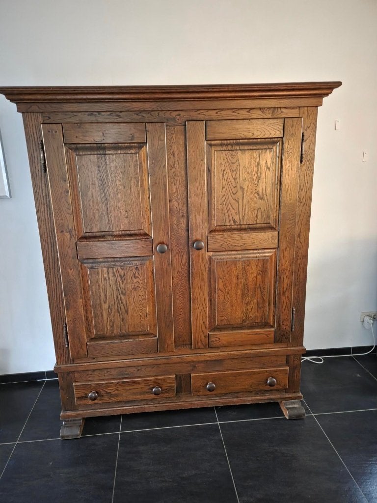 Kast, Huis en Inrichting, Ophalen, Met lade(s), 150 tot 200 cm, Eikenhout