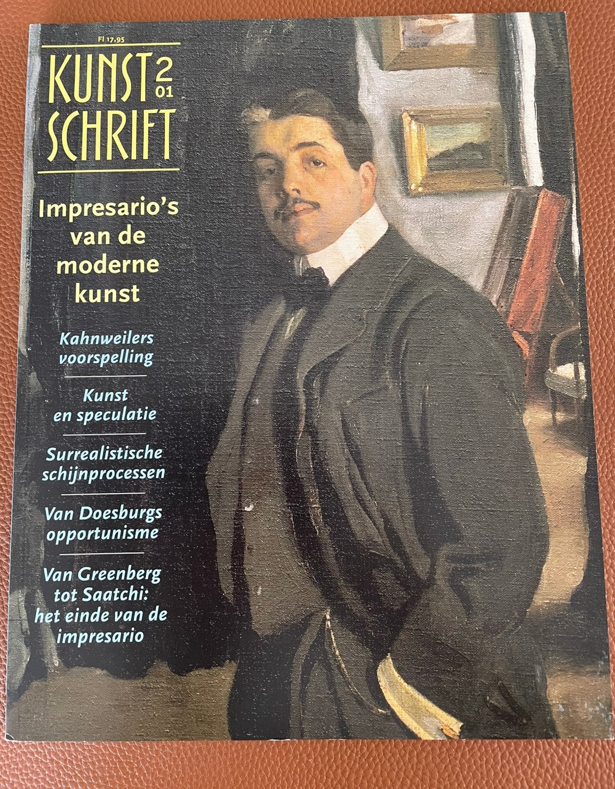 Kunstschrift 2001 nr 2 Impressario’s van de moderne kunst, Ophalen of Verzenden