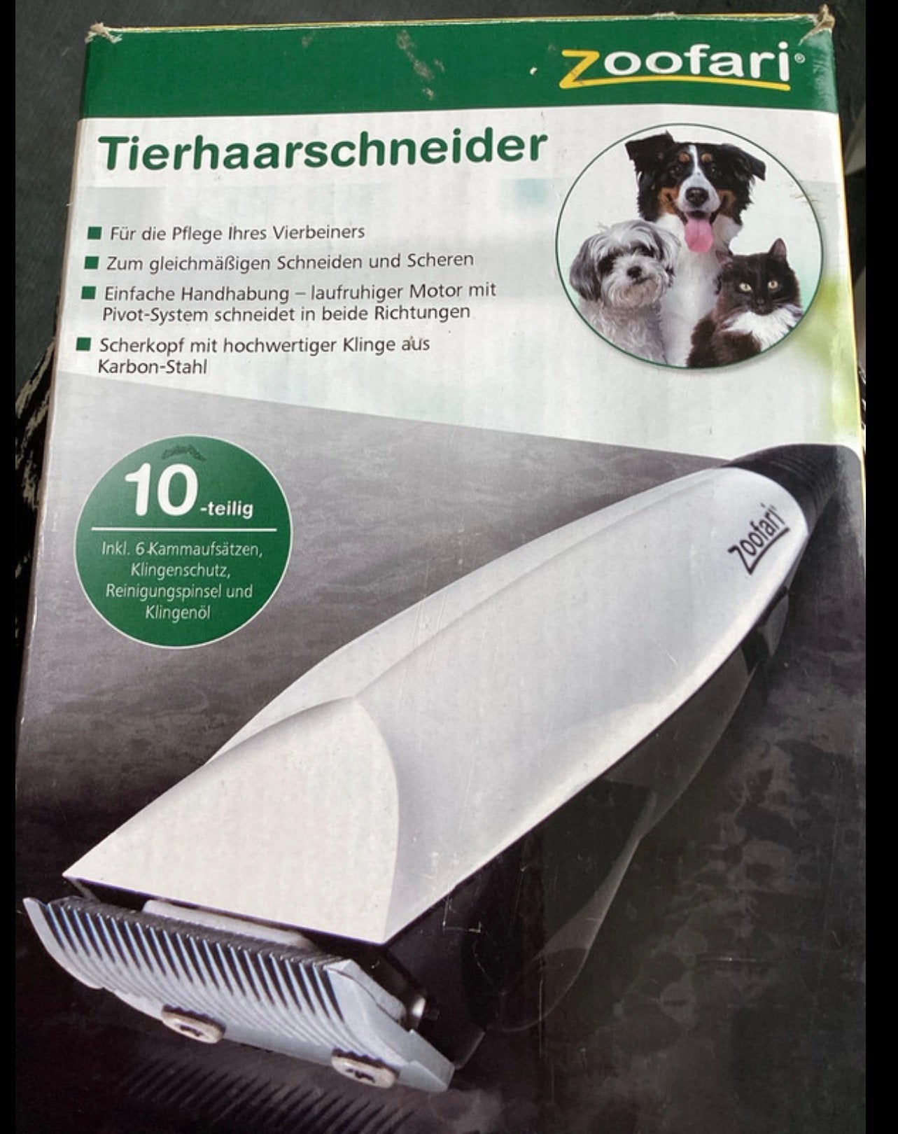 Huisdierentrimmer 8-delig voor gelijkmatig scheren, Dieren en Toebehoren, Ophalen, Gebruikt