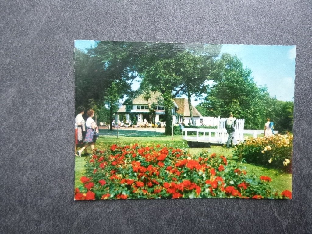 Scheveningen, cafe restaurant paviljoen Westbroekpark, Verzamelen, Ansichtkaarten | Nederland, Verzenden, 1980 tot heden, Ongelopen