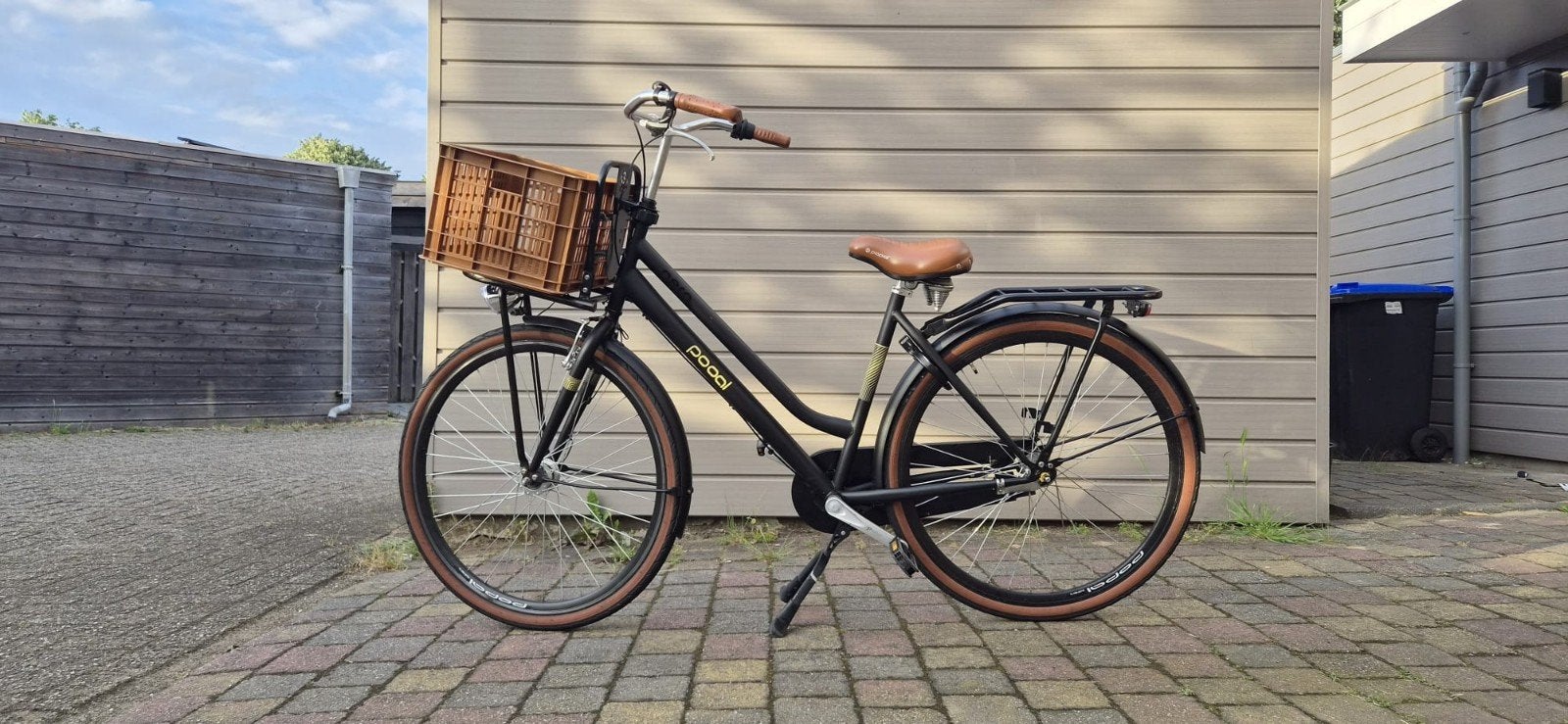 POPAL dames transport fiets, Fietsen en Brommers, Fietsen | Dames | Omafietsen, Ophalen, Gebruikt
