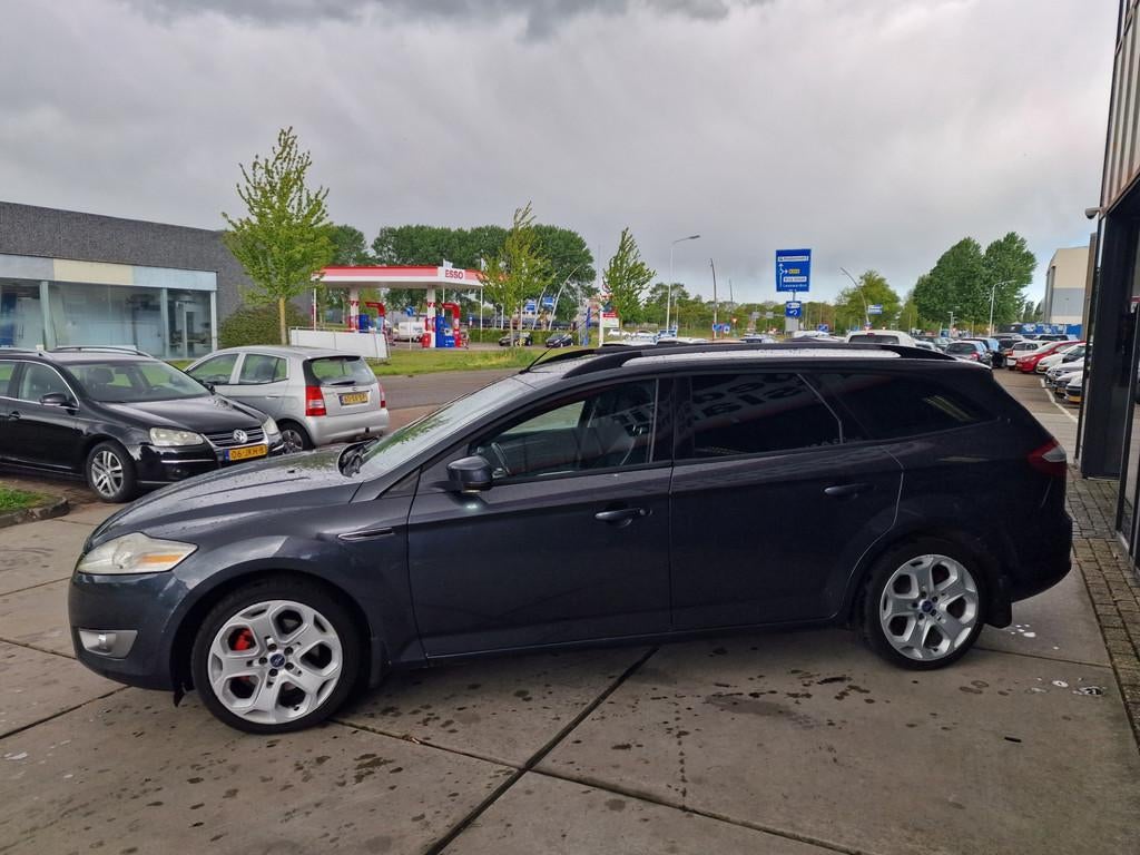 Ford Mondeo Wagon 2.0 TDCi Trend Automaat - Half Leder - Sto, Auto's, Gebruikt, Zwart, 4 cilinders, Leder en Stof