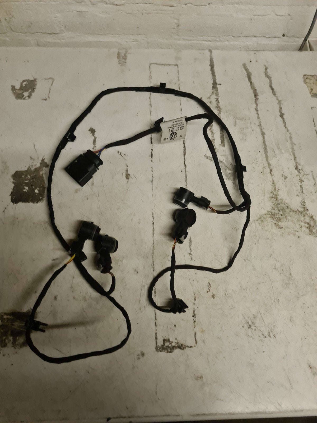 VW Parkeersensor Kabelboom 2GA 971 095 B, Ophalen of Verzenden, Gebruikt, Volkswagen