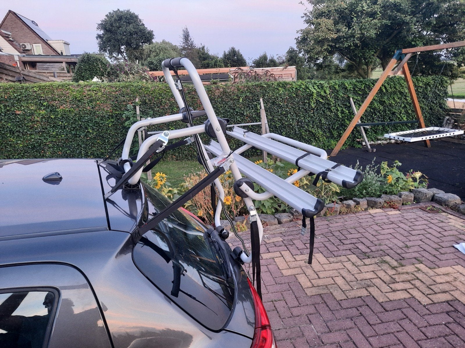 Te koop fietsendrager voor achterklepmontage merk peruzzo, Auto diversen, Fietsendragers, Ophalen, Nieuw, Achterklepdrager