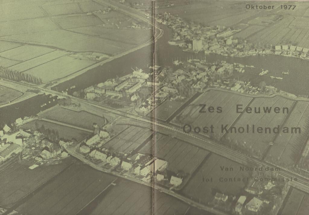 1977 oost knollendam oost-knollendam zes eeuwen zaanstreek, Ophalen of Verzenden, Zo goed als nieuw