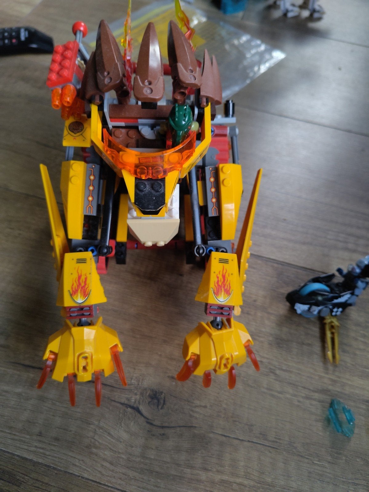 LEGO Chima Lavals Vuurleeuw (70144) met extra poppetjes, Ophalen, Gebruikt, Overige thema's, Lego