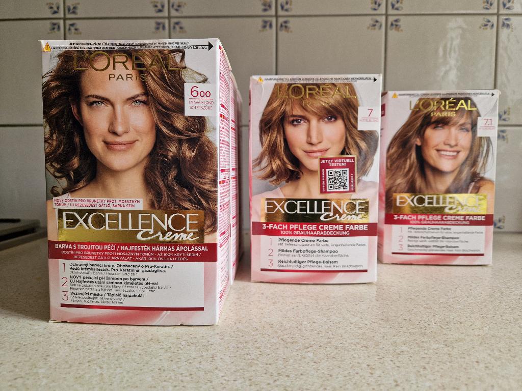 haarkleuring Excéllence crème l'Oréal Paris, Ophalen of Verzenden, Nieuw, Haarverzorger of -hersteller