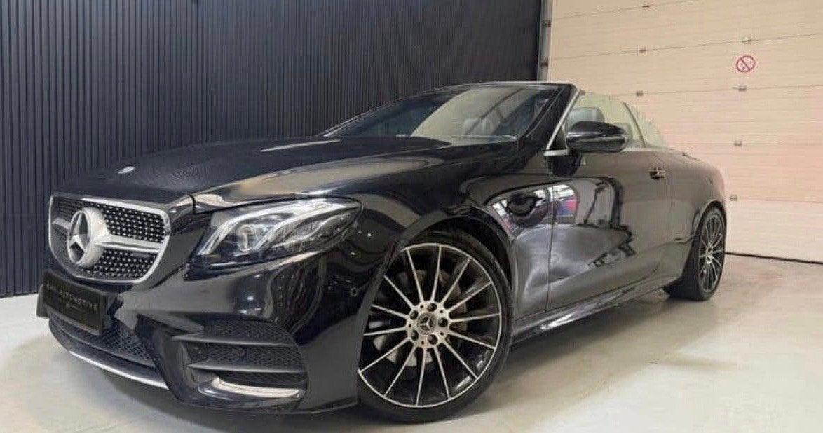 Mercedes-Benz E Cabrio|AMG Line|25th Edition|Burmaster|DigD, Auto's, Dealer onderhouden, Geheel digitaal combi-instrument, 4 cilinders