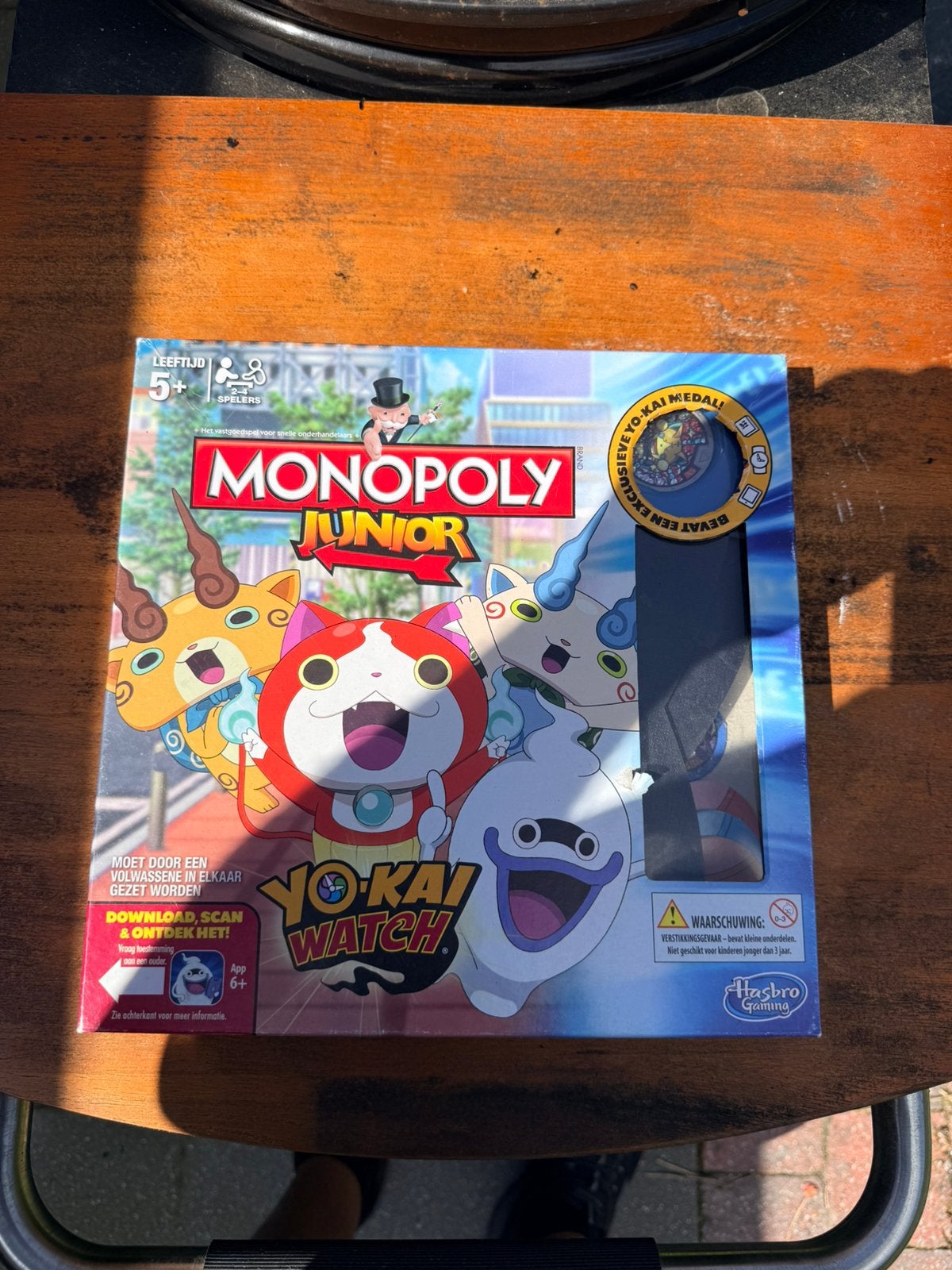 Monopoly Junior Yo Kai Watch Compleet, Ophalen, Zo goed als nieuw
