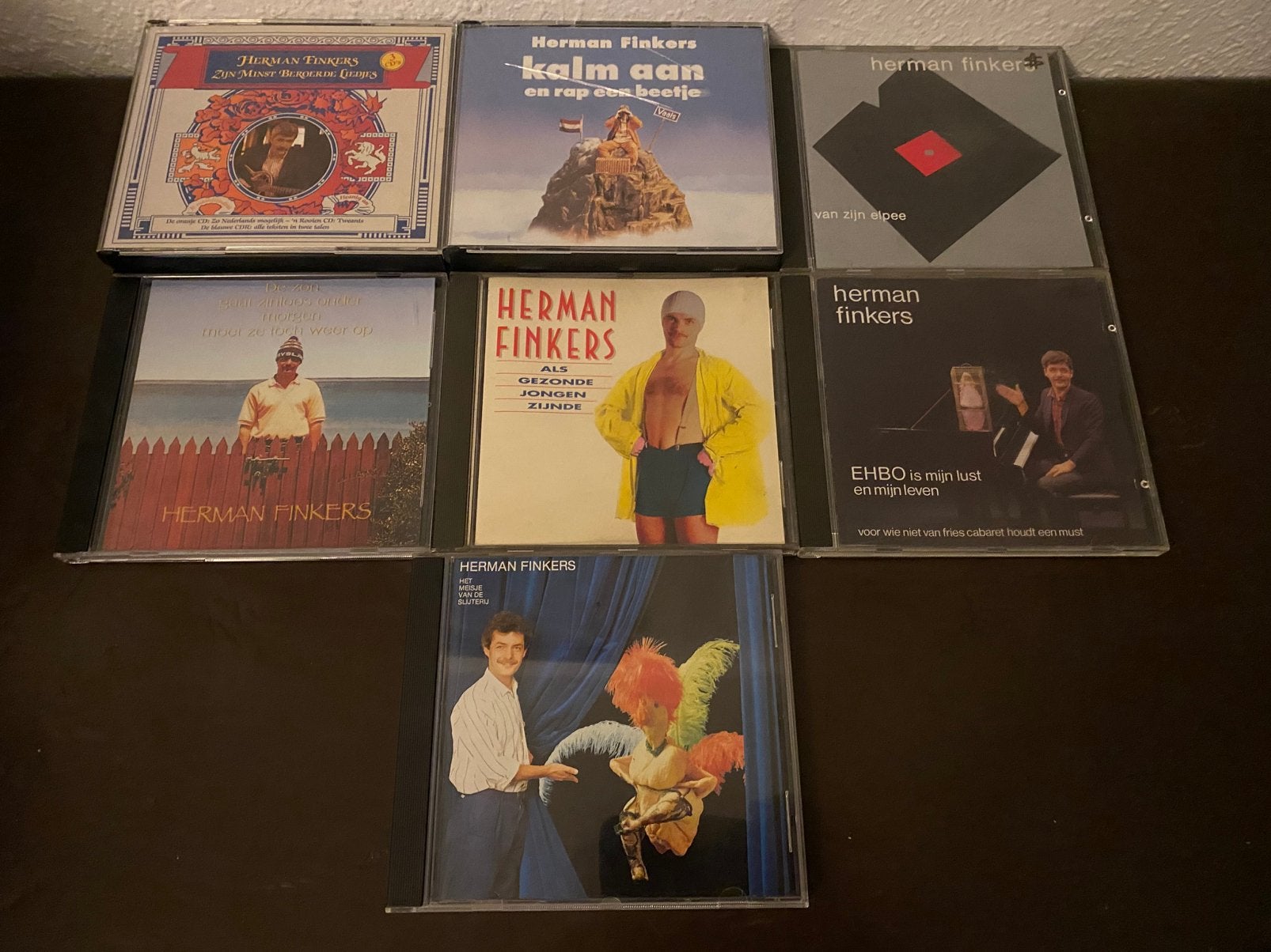 7x Herman Finkers, Ophalen of Verzenden, Zo goed als nieuw