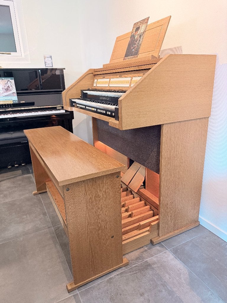 Johannus Opus 10 smal!, Ophalen of Verzenden, Zo goed als nieuw, 2 klavieren, Orgel