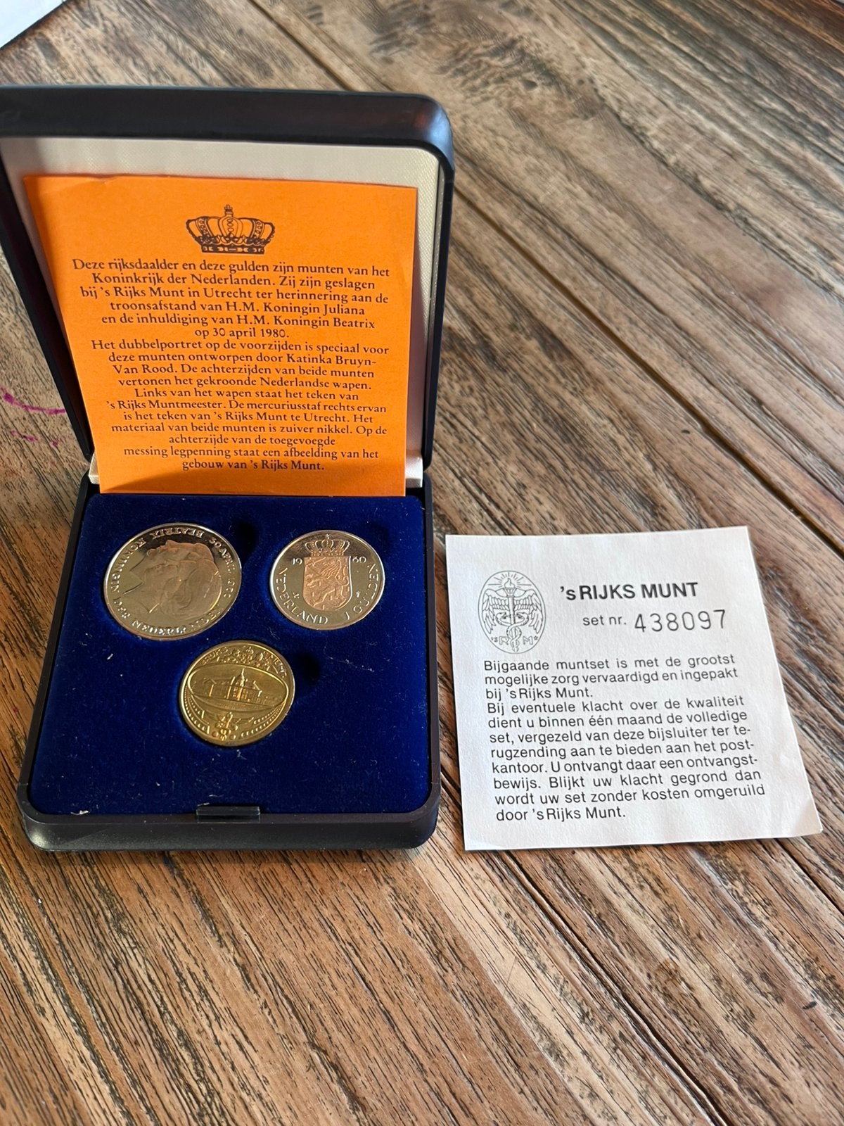 Muntset gulden 1980, Ophalen of Verzenden, Koningin Juliana