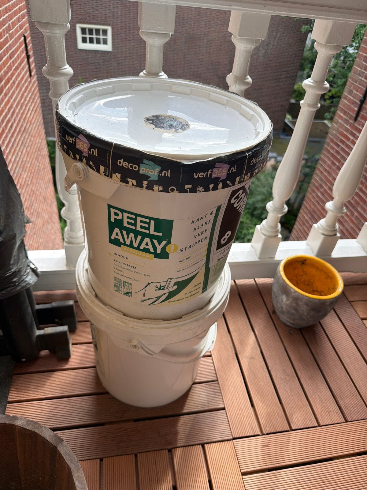 Peel Away Verfstripper - Kant & Klare Verwijderaar, Ophalen, Wit, 10 tot 15 liter, Verf