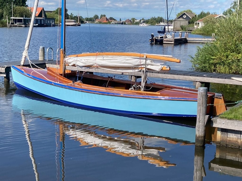 zeilboot houten valk 375, Ophalen, Fok, Gebruikt, Valk
