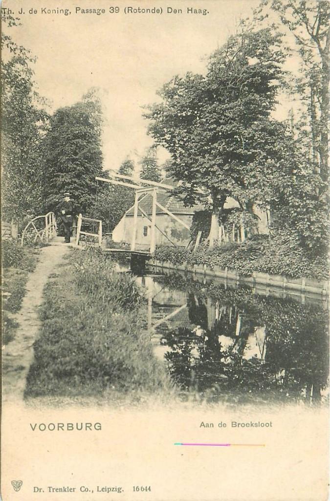 701-339-051 Voorburg Aan de Broeksloot, Verzenden, Voor 1920, Zuid-Holland