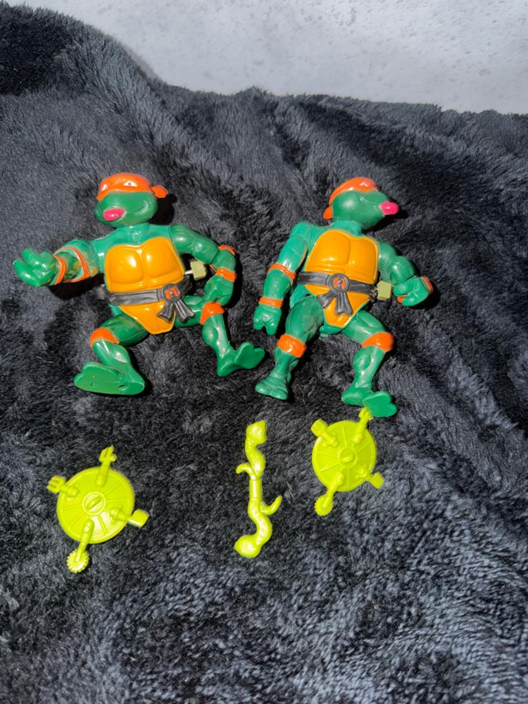 Vintage Teenage Mutant Ninja Turtles actiefiguren, Kinderen en Baby's, Speelgoed | Actiefiguren, Ophalen of Verzenden, Zo goed als nieuw