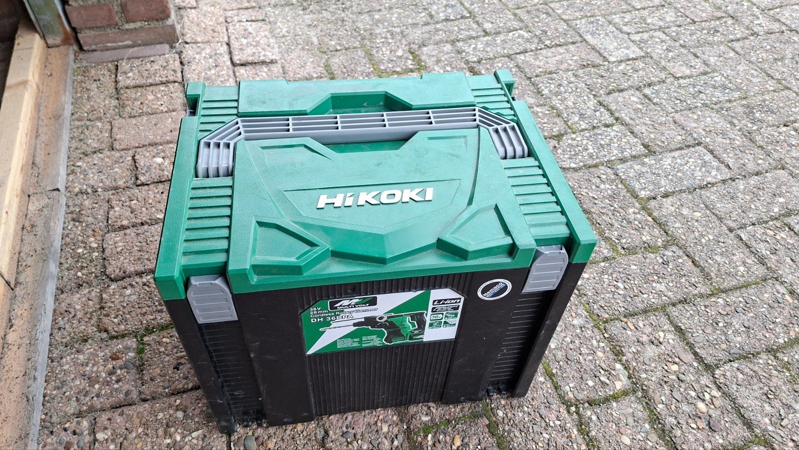 HiKOKI DH36DPA  koffer met inlay, Ophalen, 600 watt of meer, Boor- en/of Breekhamer, Zo goed als nieuw