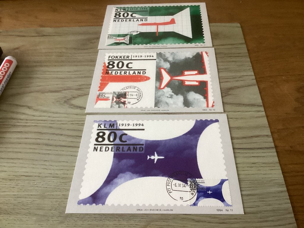 No3131 Kaarten E320 Nederland jaargangen fdc 1963 tm 2017, Postzegels en Munten, Postzegels | Eerstedagenveloppen, Verzenden, Onbeschreven