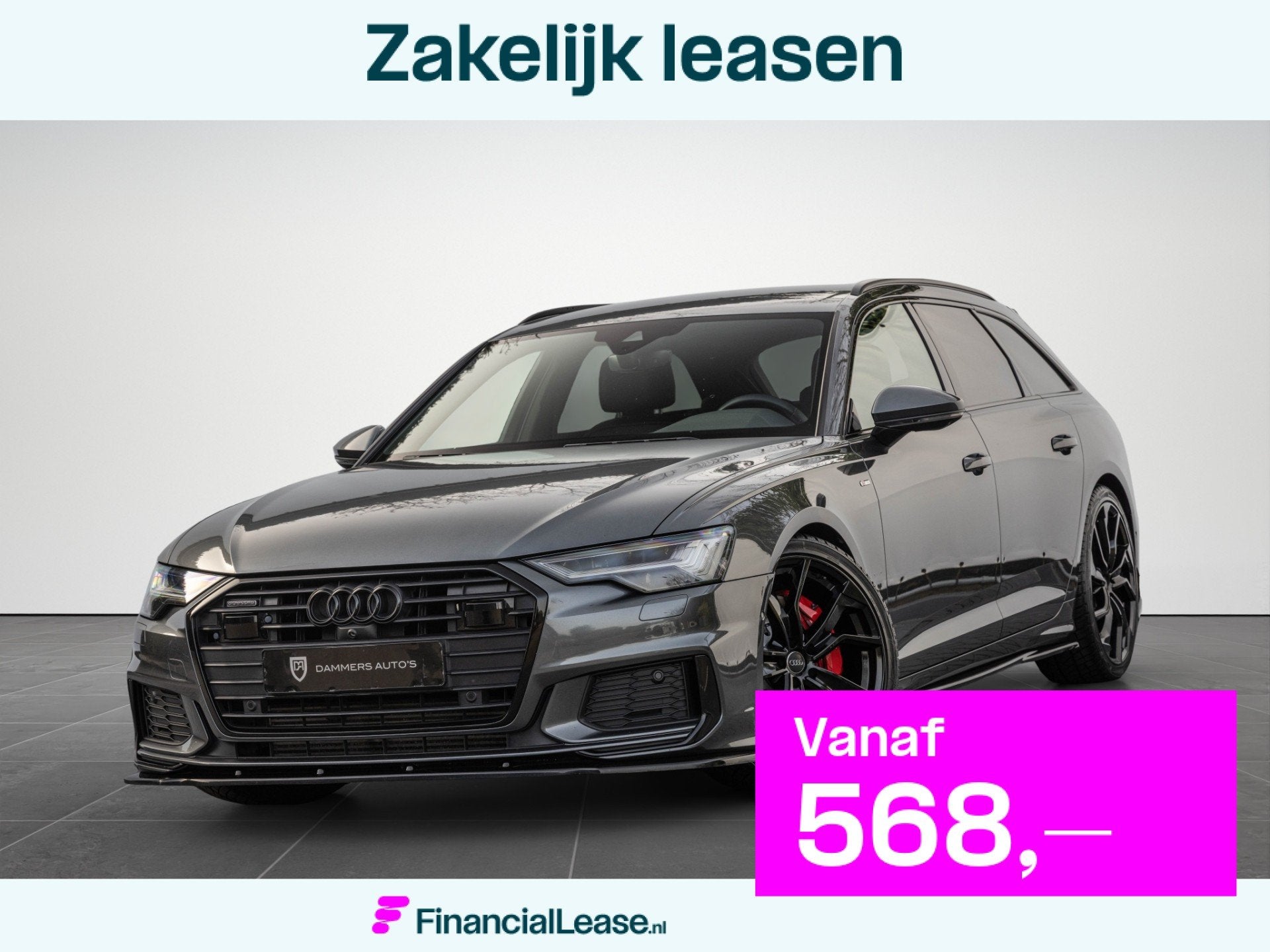Audi A6 Avant 55 TFSI Quattro 340pk S-line Luchtv. HD-Matrix