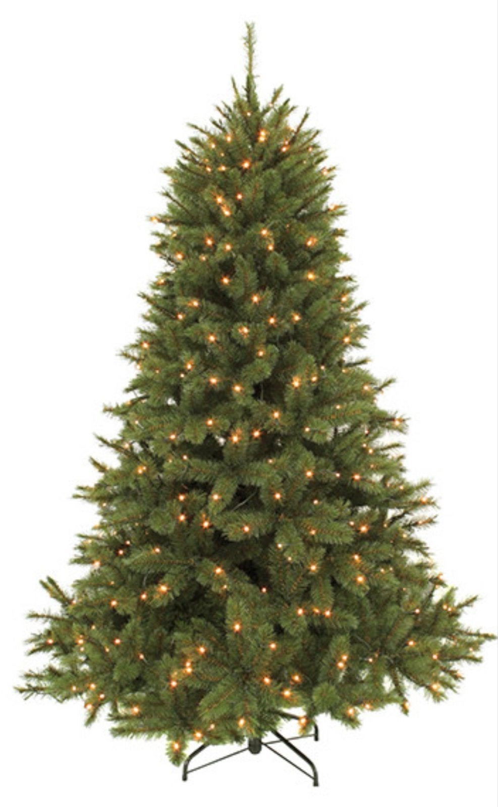 Triumph Tree Pre-Lit Swiss Forest Pine 215 cm x 122 cm, Diversen, Kerst, Ophalen, Gebruikt