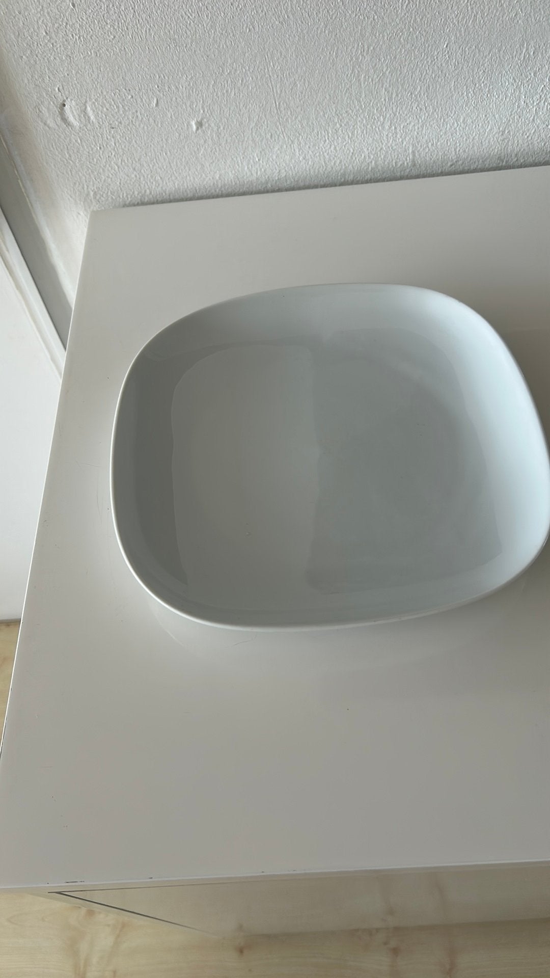 10 diner borden wit, Ophalen, Gebruikt, IKEA, Bord(en)