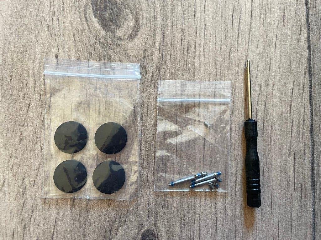 Apple Macbook Pro 13-15-17 voetjes bottom case-schroefjes, Ophalen of Verzenden, Nieuw