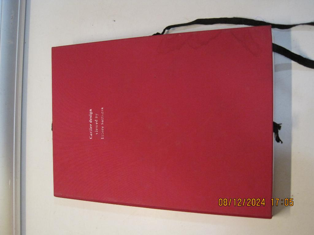 ettore sottsass cartier collectors item catalogus (324), Ophalen of Verzenden