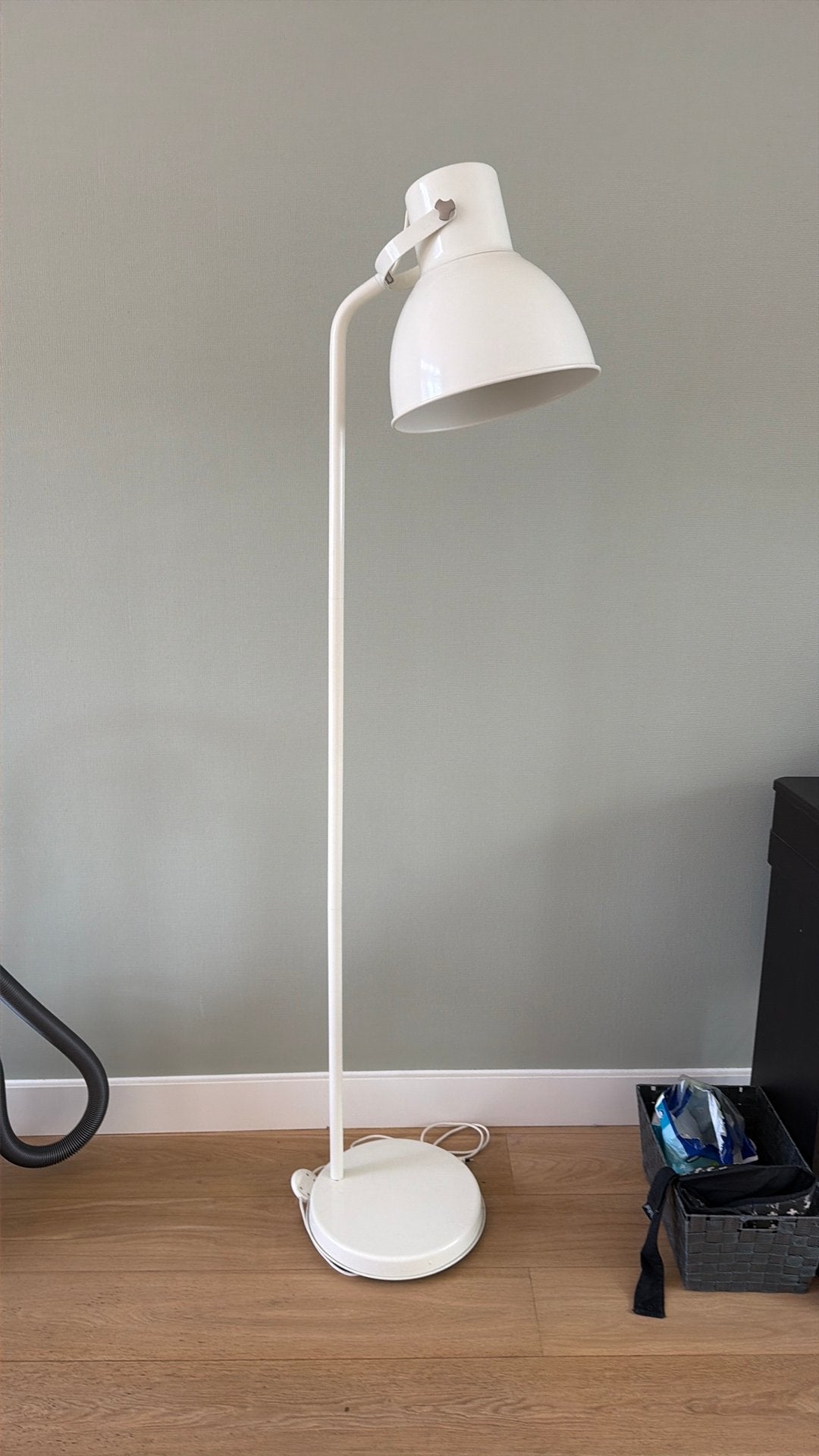 Staande lamp vloer lamp industrieel, Ophalen, Gebruikt, E27 (groot), 150 tot 200 cm