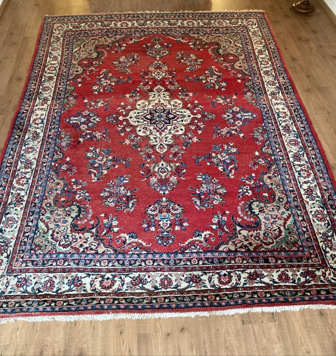 Perzisch tapijt Lilian 3.50 x 2.60m, Ophalen, Zo goed als nieuw, Rechthoekig, 200 cm of meer