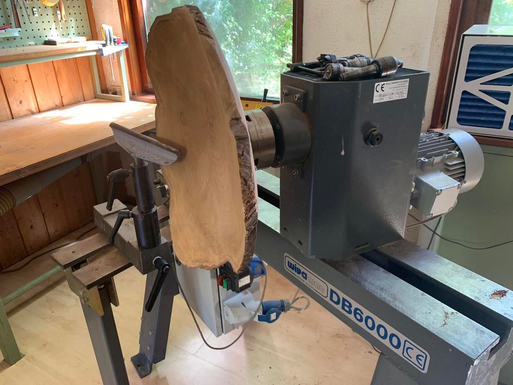 Wivamac DB 6000, Doe-het-zelf en Verbouw, Draaibanken, Ophalen, Gebruikt, Houtdraaibank, 500 tot 1000 mm