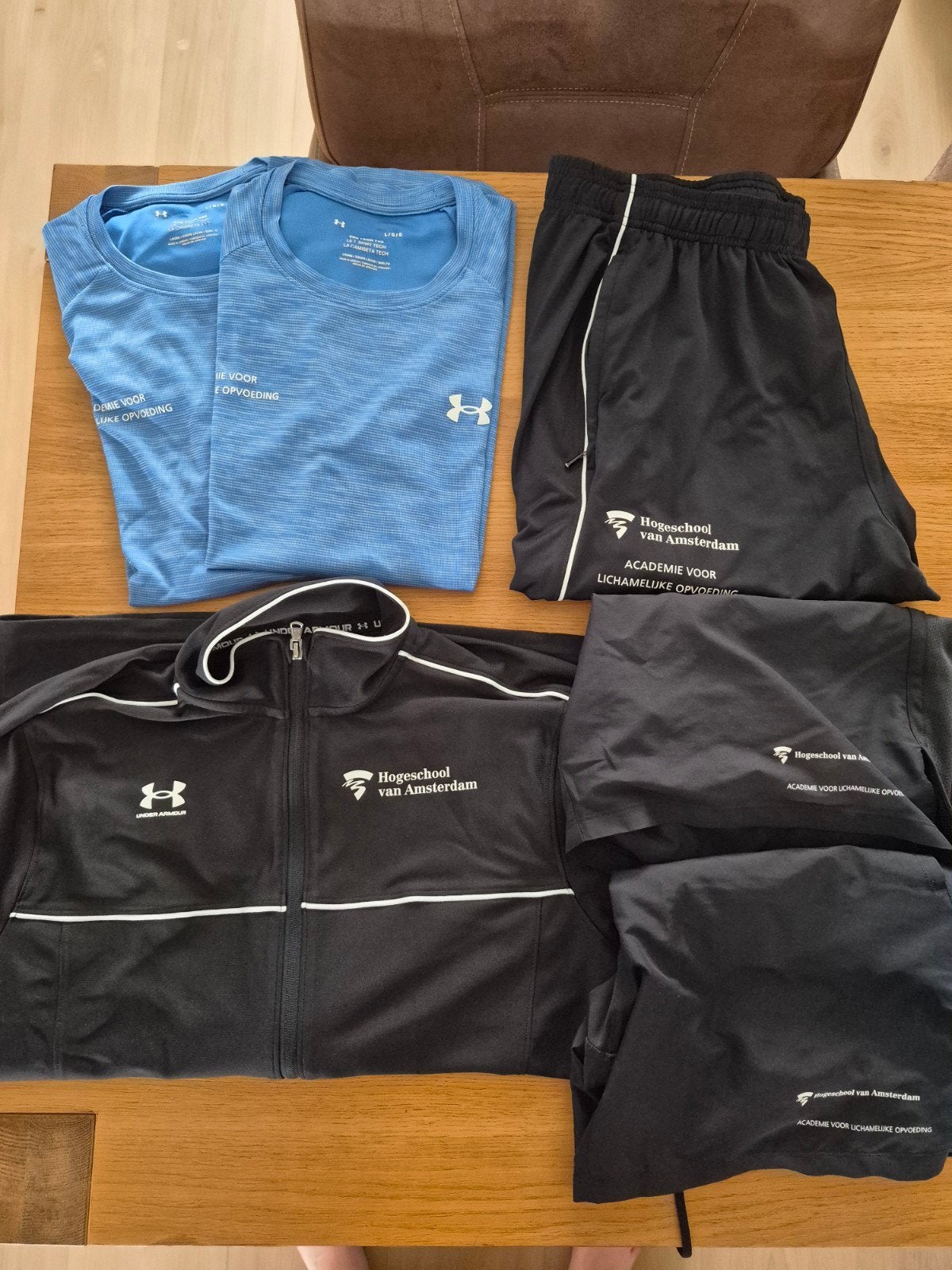 Kledingset ALO Amsterdam - Under Armour, Kleding | Heren, Sportkleding, Maat 52/54 (L), Fitness, Zwart, Under Armour