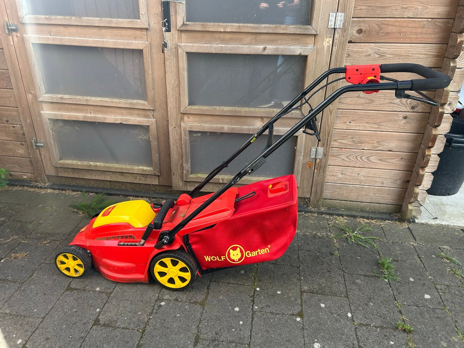 Wolf Garten A 340 E Elektrische Grasmaaier, Ophalen, Cirkelmaaier, Gebruikt, Elektrische grasmaaier