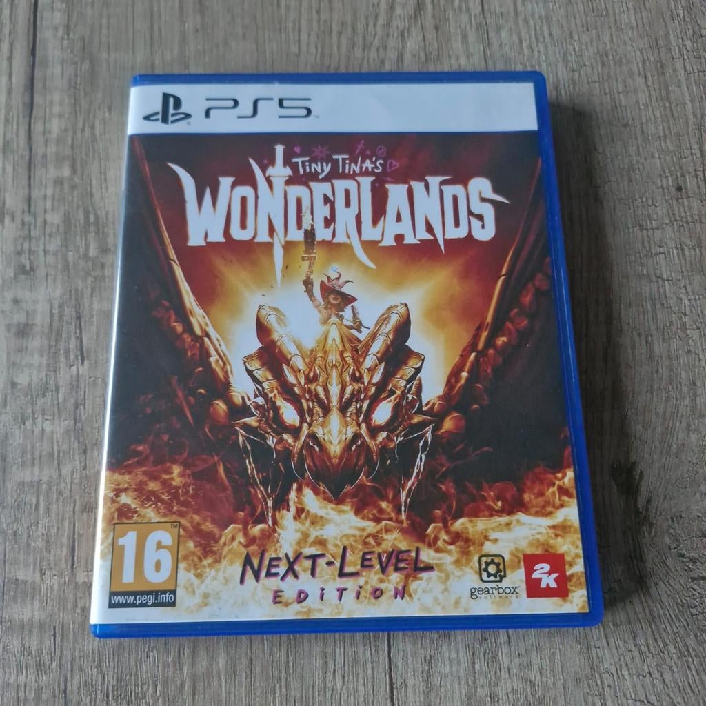 Ps5 gameTiny Tina's Wonderlands  - Next-Level Edition, Online, 1 speler, Ophalen of Verzenden, Zo goed als nieuw